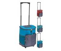 Geantă frigorifică tip troler pentru camping capacitate 35 l multicolo