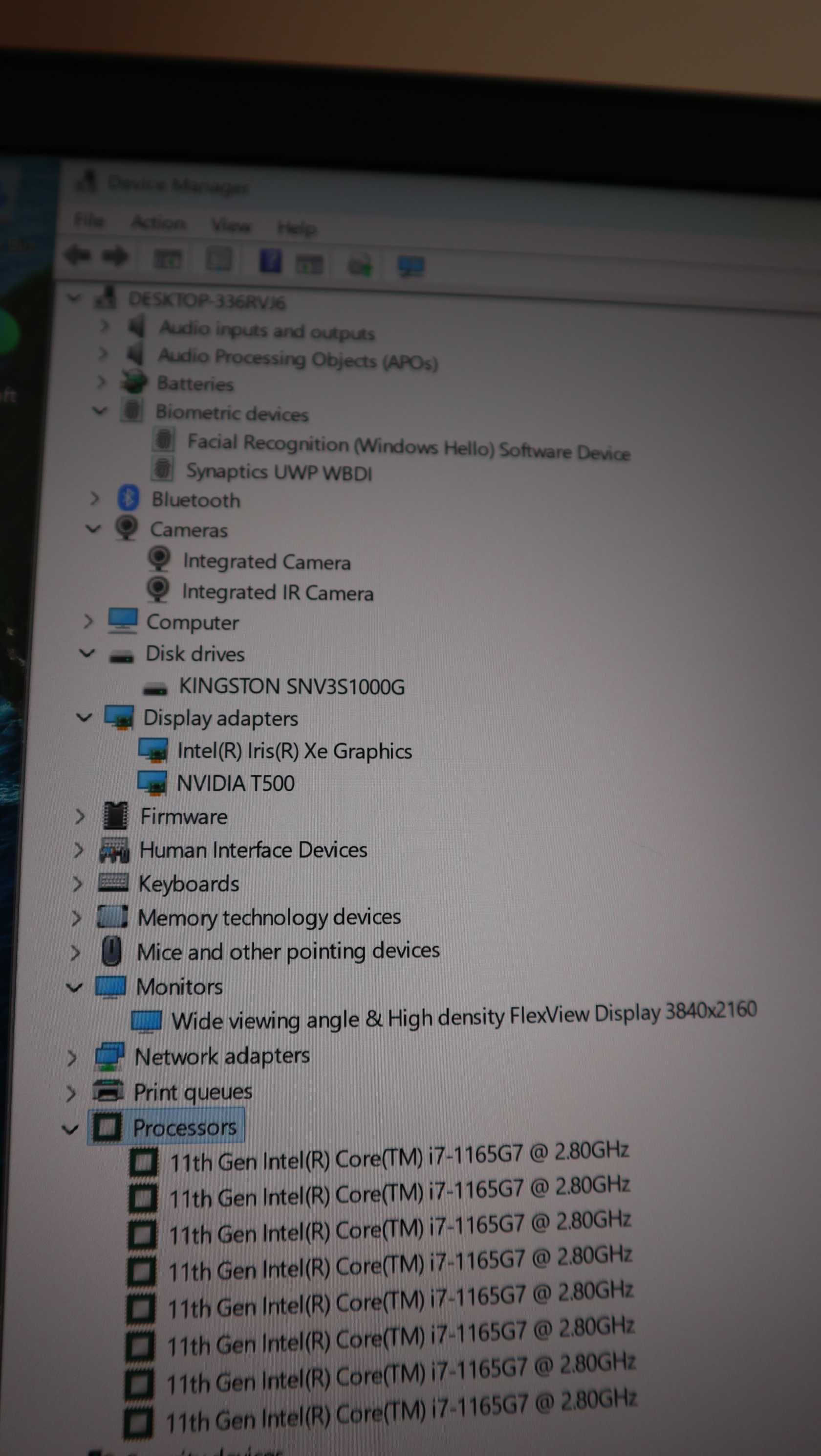 Lenovo ThinkPad P15s Gen2 4K IPS Nvidia T500 / i7 1165G7 / 1 TB/ 32GB