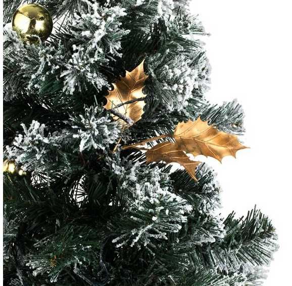 Декоративна коледна настолна елха на батерии, 40 светодиода, 90см