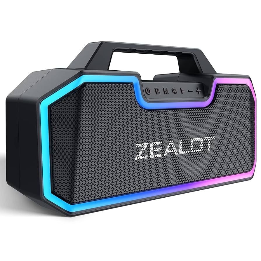 ZEALOT S57 Bluetooth тонколона, 80W преносима безжична IPX7