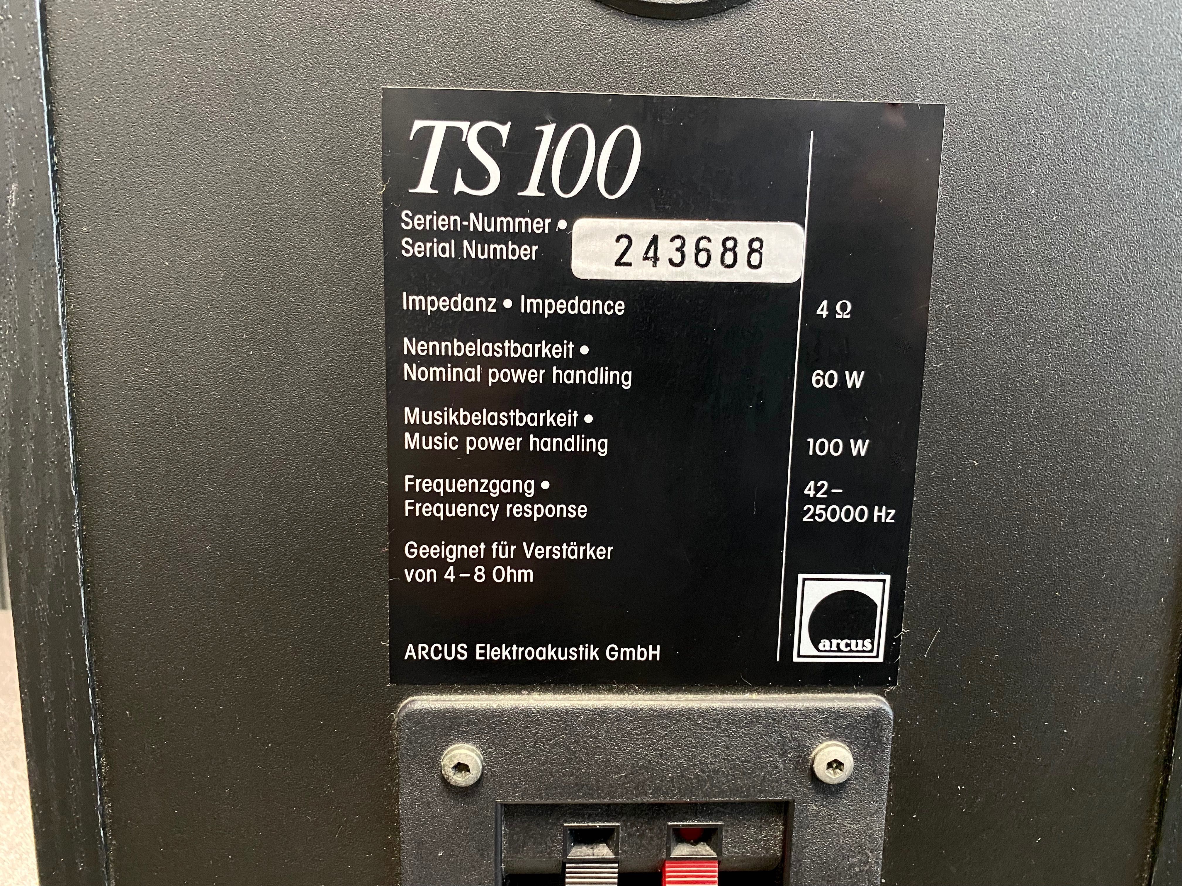 Тонколони Arcus TS