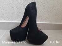 Pantofi dama bej/negru