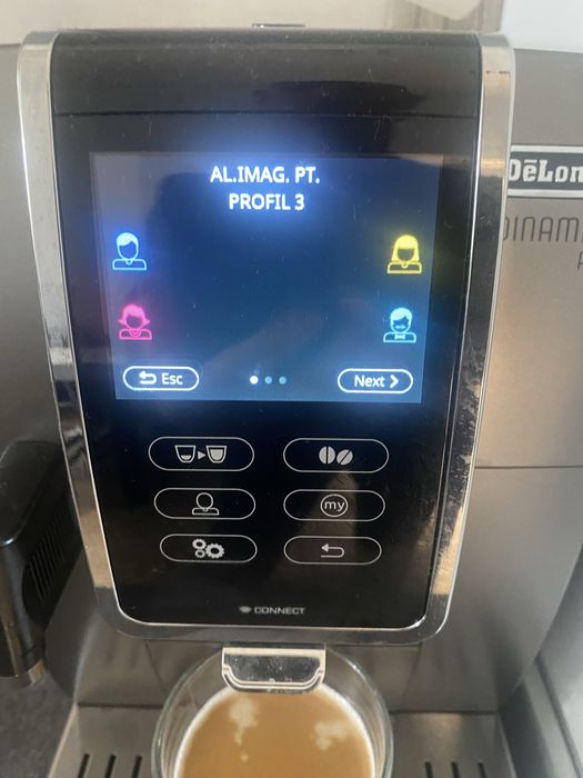 Expresor DE LONGHI DINAMICA PLUS, aproape nou