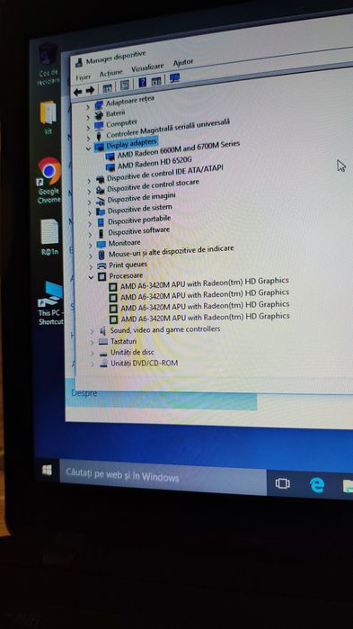Laptop asus,17inch, instalat curat, servisat