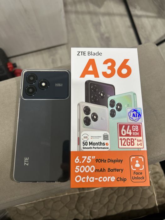 Продам новый телефон ZTE BLADE A36
