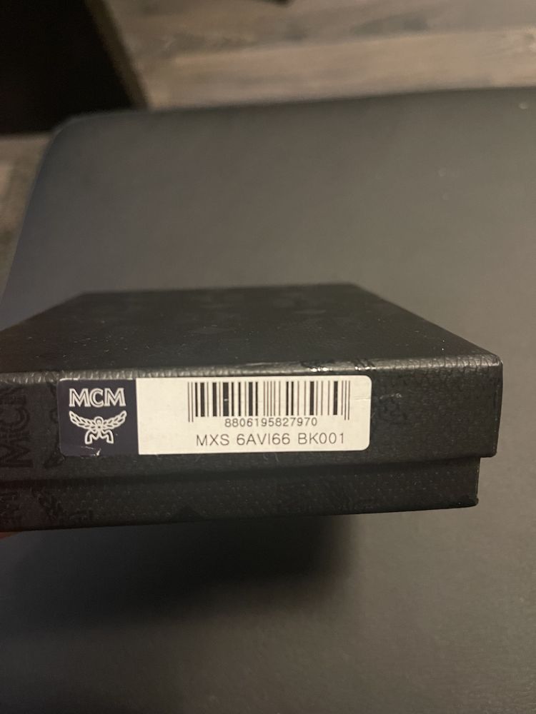 Mcm черен портфейл портмоне cavalli 4us lv bape