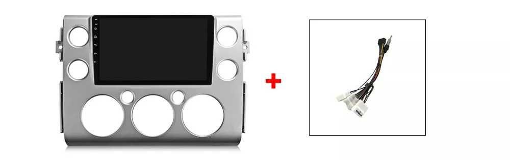 NAVIGATIE Android 14 Toyota FJ Cruiser J15 1/8 Gb Waze CarPlay +CAMERA