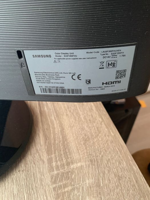2 Монитора Samsung 21.5 инча