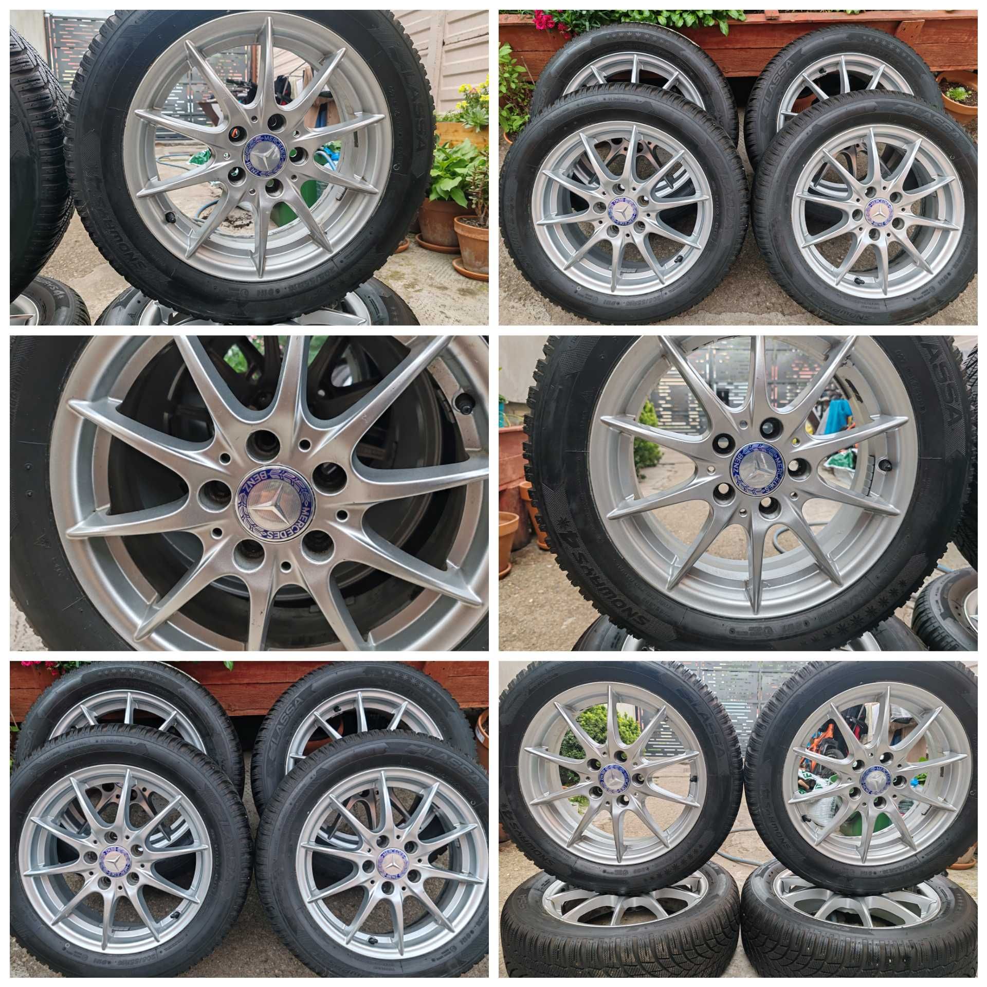 Jante Originale MERCEDES 5x112 R16 205 55 16 Noi Gama Vag