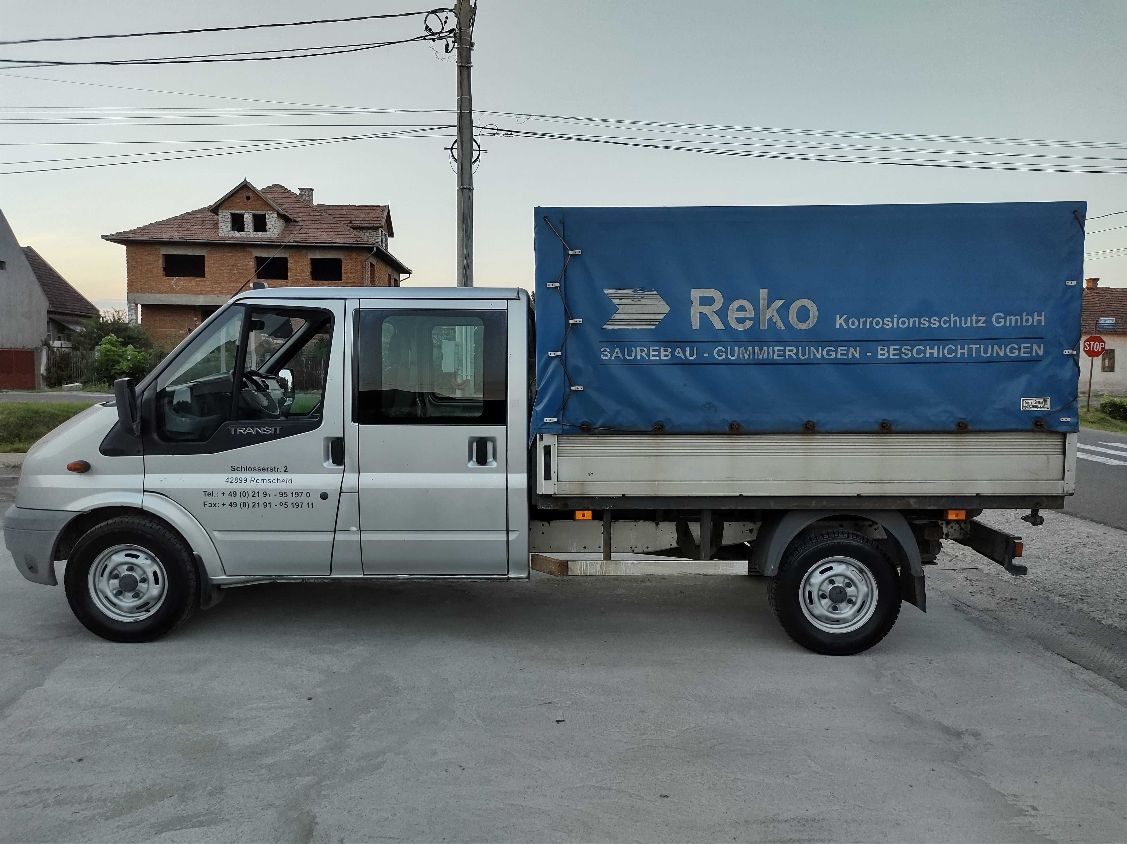 Vând Ford transit, motor 2,4, 140cp, an 2007