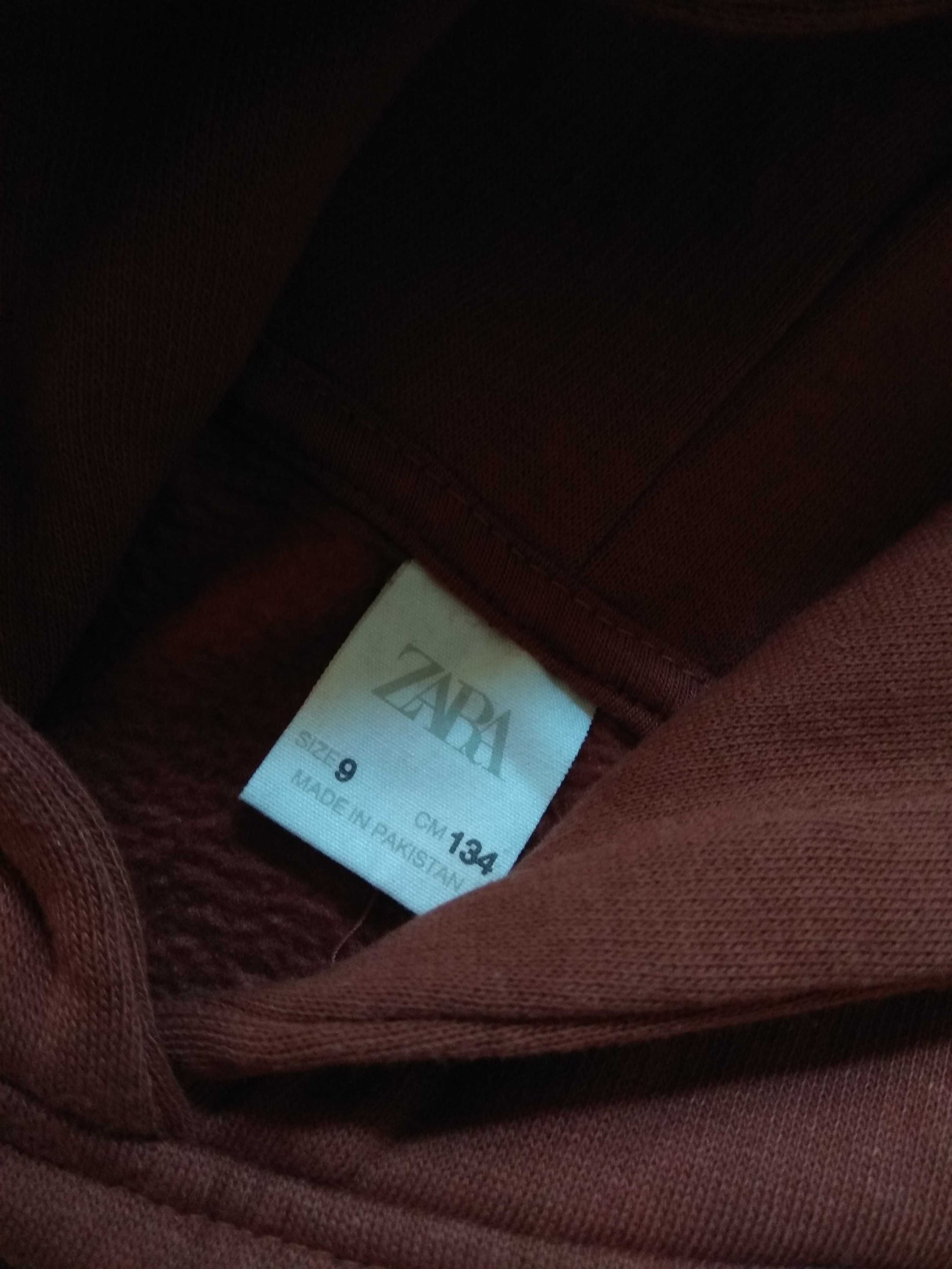 Zara Jacheta hanorac hoodie trening gluga scoala 9-10 ani 134 cm