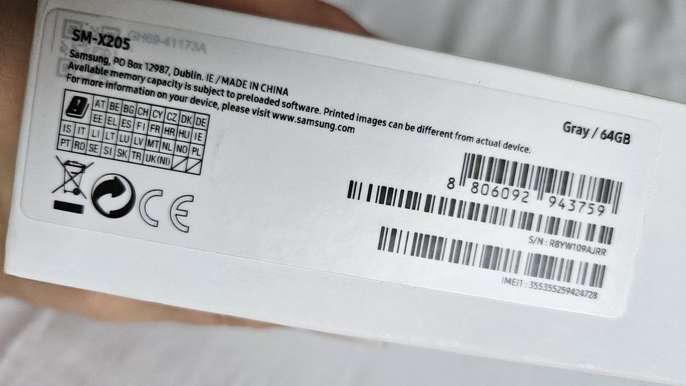 Samsung Galaxy Tab A8 64GB Топ+ калъф и протектор