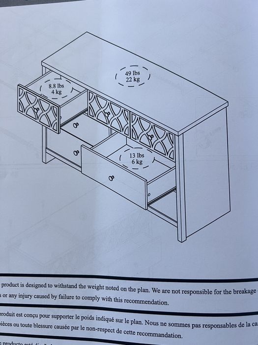 Comoda mobilier Dormitor/living