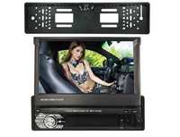 Set Radio Mp5 Video Player Auto Multimedia 1DIN cu camera Numar,