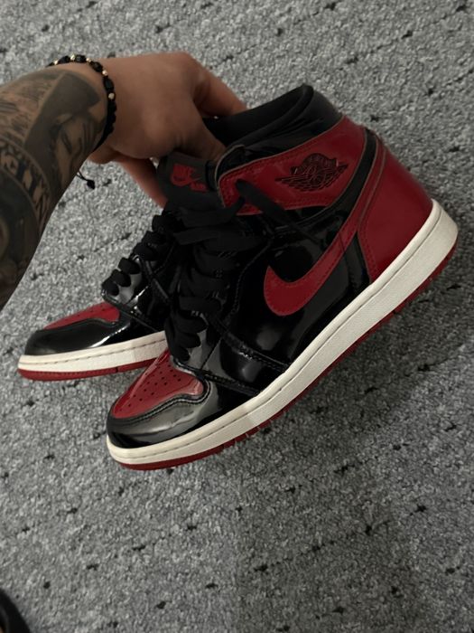 Jordan 1 Retro High OG 'Bred Patent'