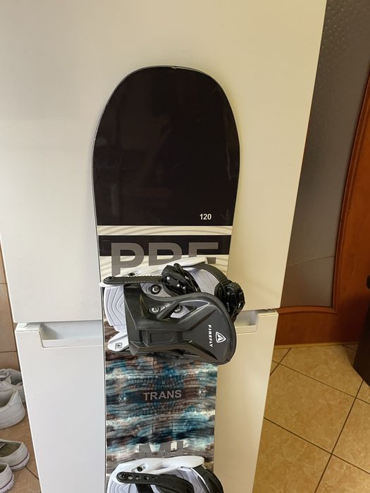 Placa snowboard 120  cm  trans+ legaturi