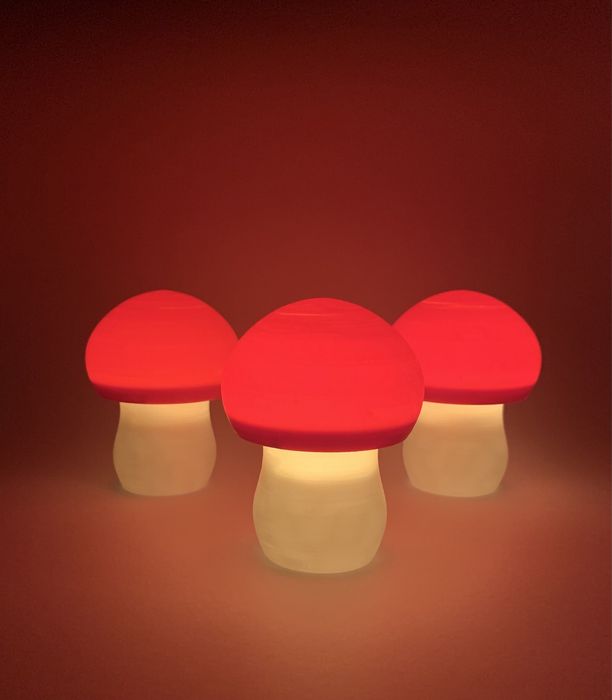 Mushroom lamp lampa de veghe