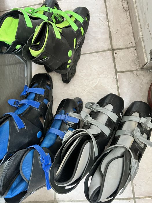 Ролики 3 пары 40-45 раздвижные