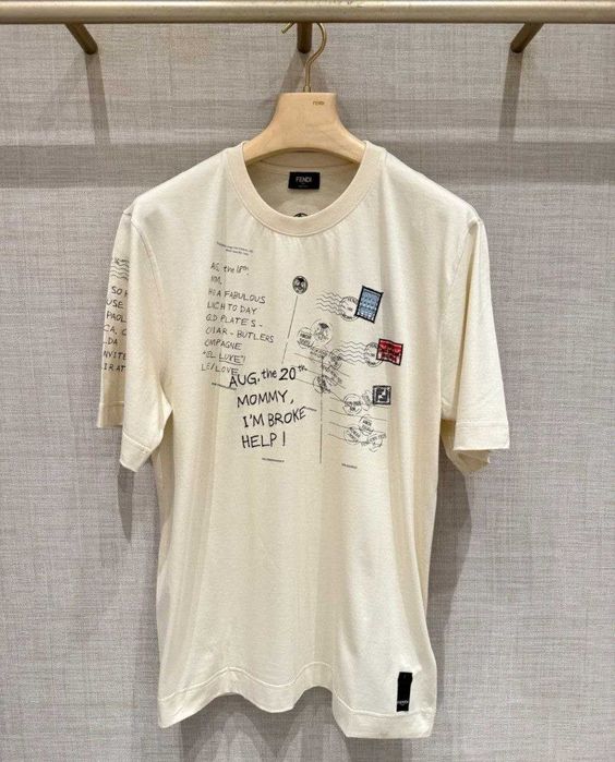 Мъжка тениска Tshirt FENDI нов модел