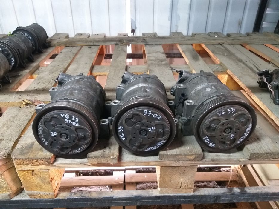 Nissan эльгранд VG33 компрессор кондиционера 97-02