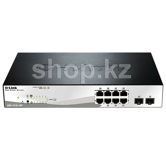 Коммутатор D-Link-1210-10P