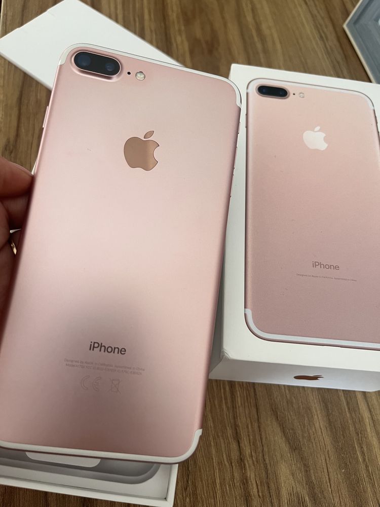 Продам айфон 7 plus rose gold 128 gb