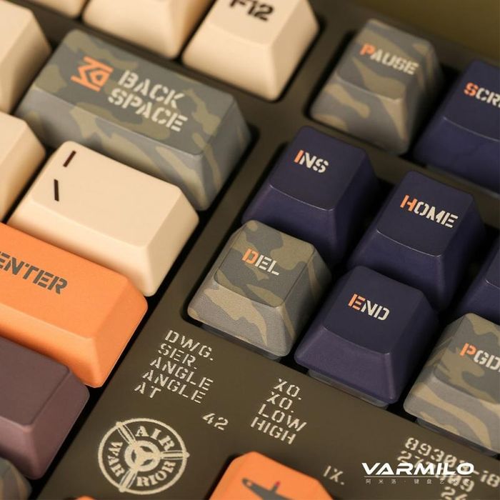 Varmilo VEA108 Warrior-Soar, Cherry Mx Silent Red