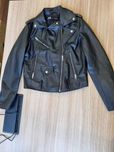 Кожаная куртка ZARA