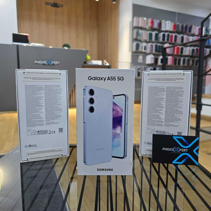 Nou Samsung Galaxy A55 256GB Awesome Iceblue