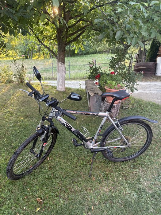 Bicicletă DHS Silver MTB 26”, aluminiu, 21 viteze