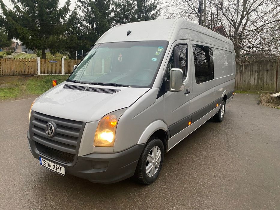 Volkswagen Crafter 2011 6locuri XXL Extra Lung L4 2.5TDI 163CP Euro5