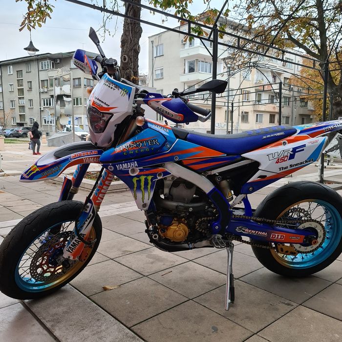 Supermoto Yamaha wr450f