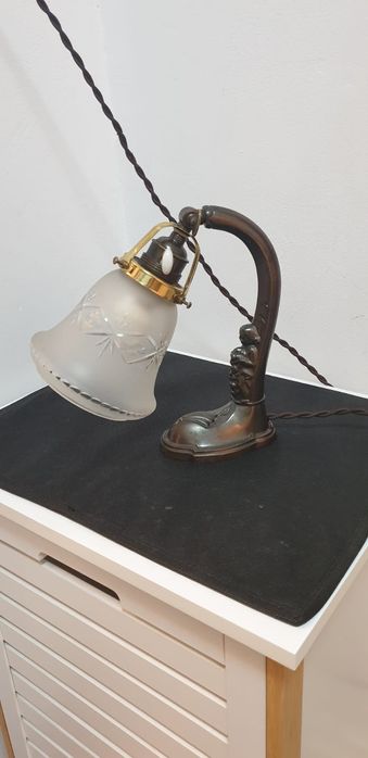 Accesoriu decorațiune lampa vintage colectie zamac Austria 1915