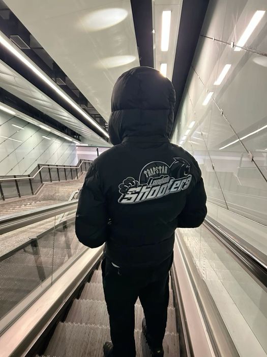 Trapstar Shooters Hooded Reflective Puffer Jacket Зимно Мъжко Яке