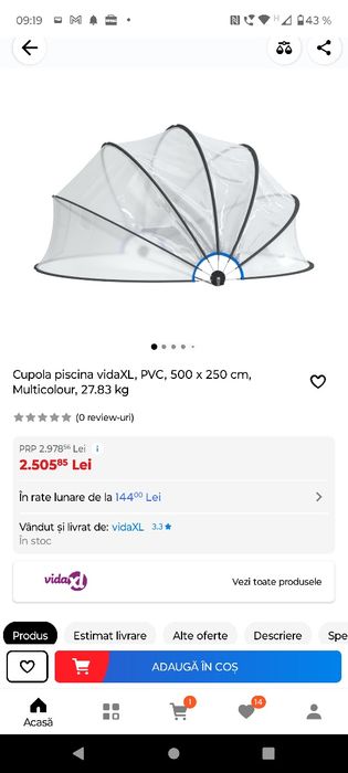 Cupolă acoperiș piscină,solar