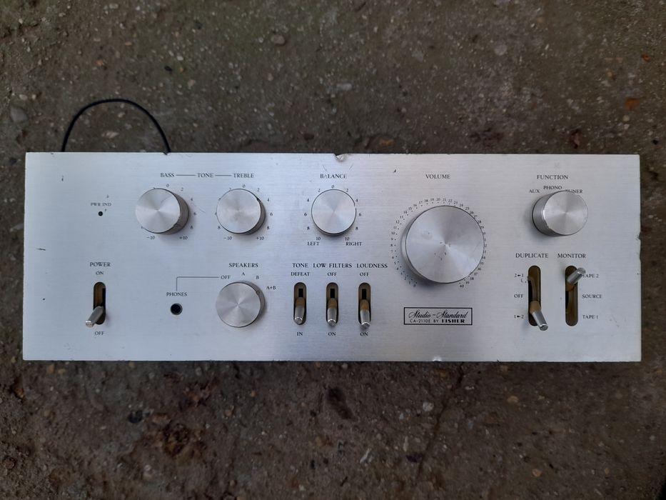 Fisher CA-2110E amplificator stereo ( linie / instrumente )