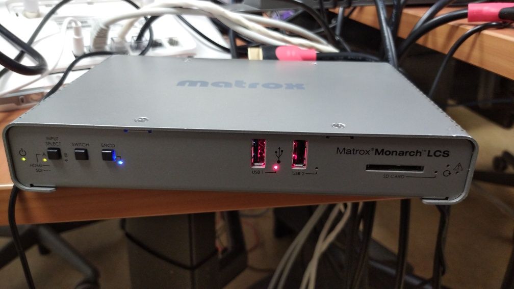 Matrox Monarch LCS энкодер для онлайн трансляции