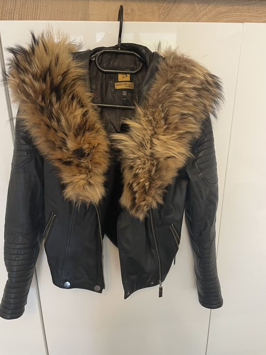 Естествено кожа с лисица