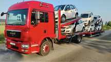 MAN EURO 5 Transportor 6 Pozitii Remorca noua o AXA/Accept VARIANTE