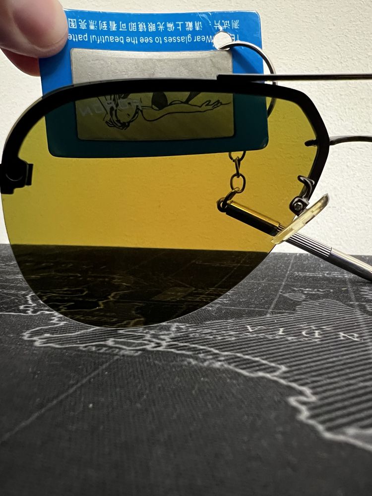 Ochelari de soare unisex polarizati Aoron A143 - stil aviator