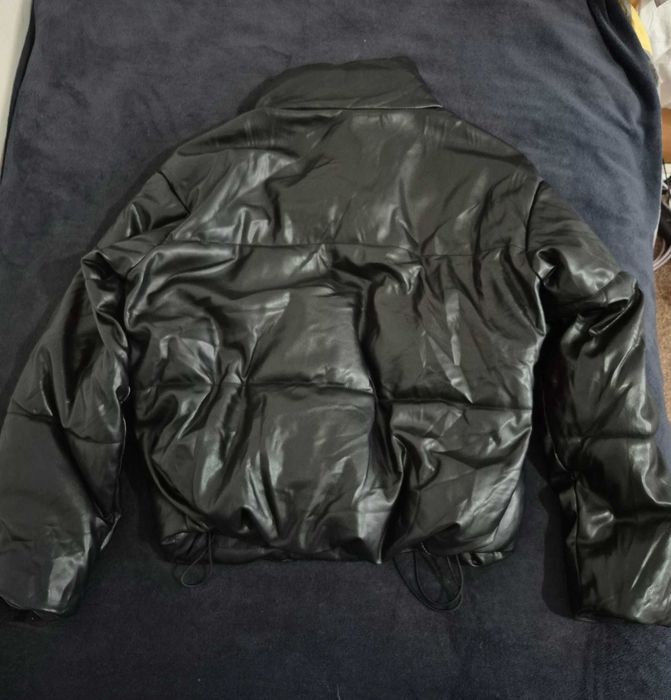 Зимно кожено яке Stradivarius L-XL