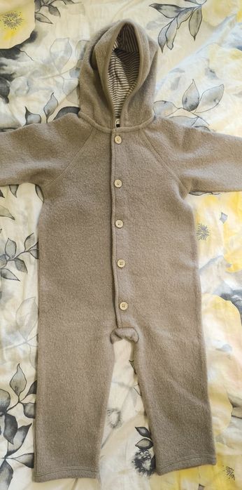 Детски гащеризон с мерино вълна