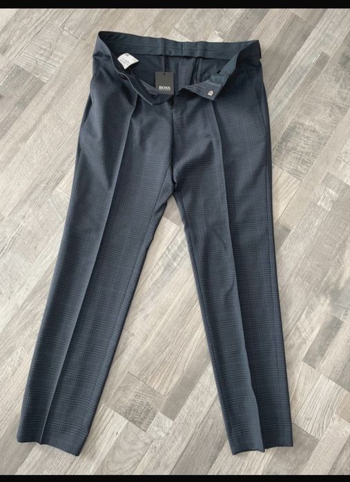 Pantaloni costum Hugo Boss