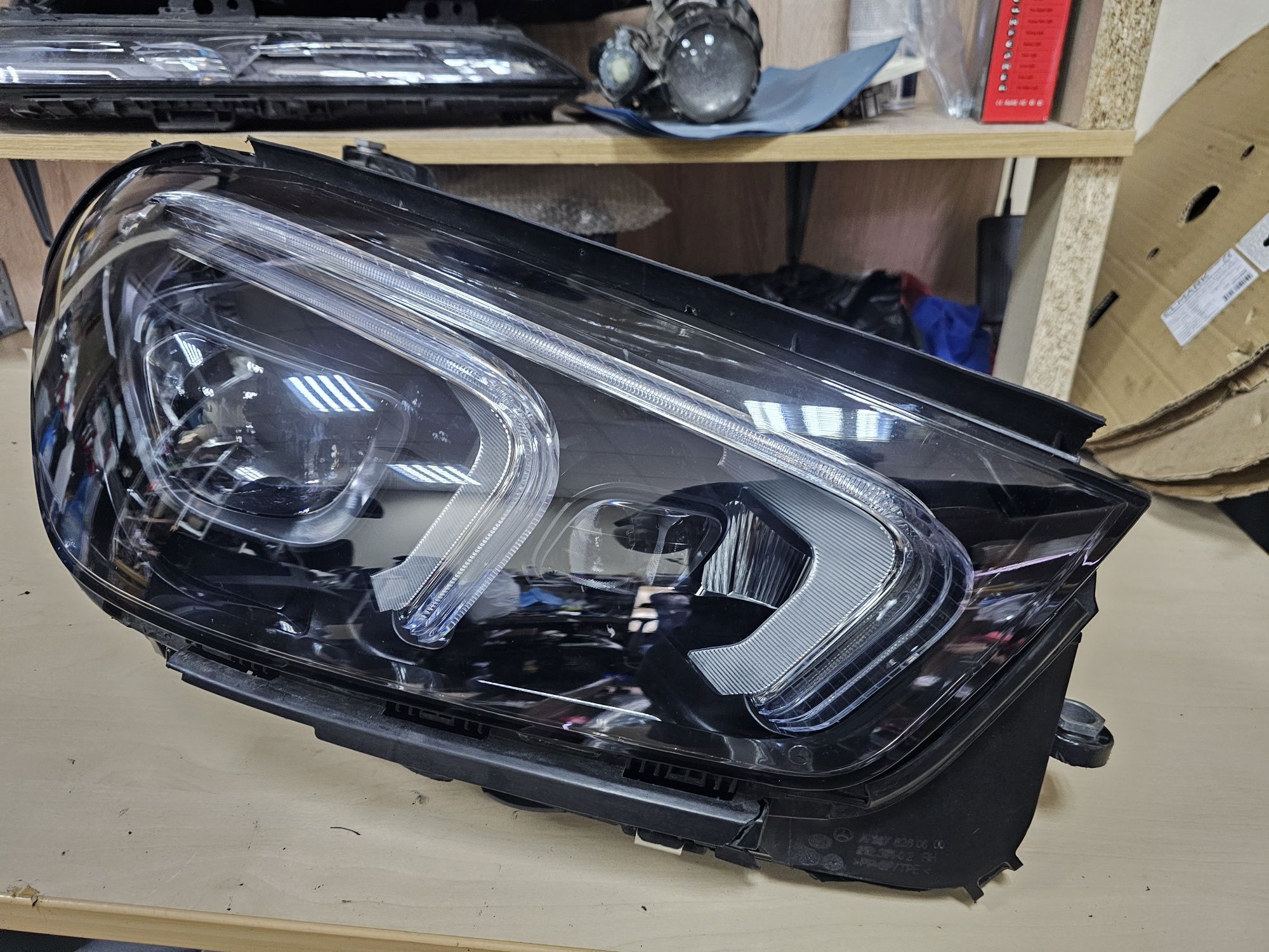 Десен фар Mercedes GLE W167 Multibeam desen far мерцедес 167 мултибим