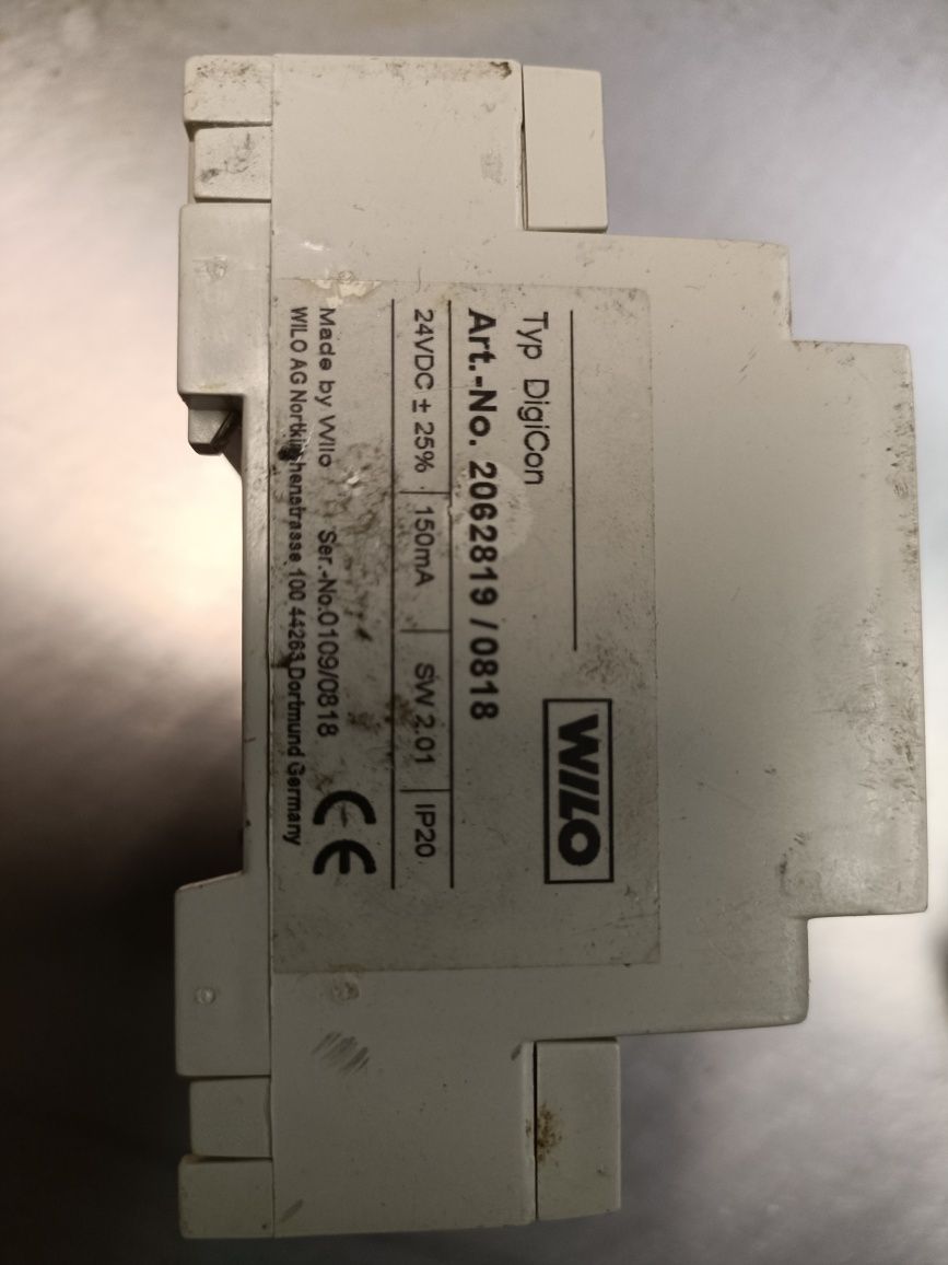 Wilo DigiCon-controler electronic pompe Wilo+ IF modul PLR Stratos