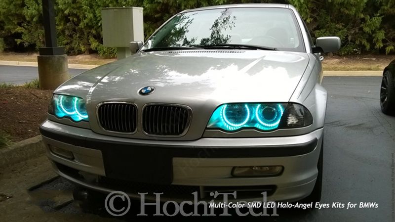 BMW E36, E38, E39 и E46  ангелски очи 5050 RGB Halo Rings - Стилен и М