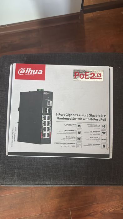 Switch Dahua PoE 2.0 – 9 Porturi