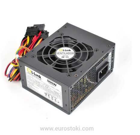 Блок захранване L-Link LL-PS-MICRO-500-CAB, 500W, 24-пинов