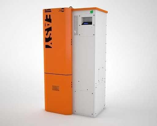 Centrala pe peleti Fornello Slimpel Easy 40 kw, 300 mp