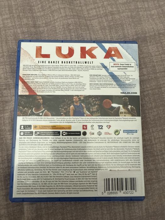 NBA 2K22 за playstation 5